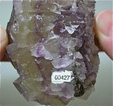 Fluorite, Sub-Rosiclare Level, Annabel Lee Mine, Ozark-Mahoning Company, Harris Creek District Southern Illinois, Mined November 1993, Sam & Ann Koster Collection #00427, Small Cabinet 5.5 x 6.0 x 7.0 cm, $500.  Online 3/4/15.  SOLD.