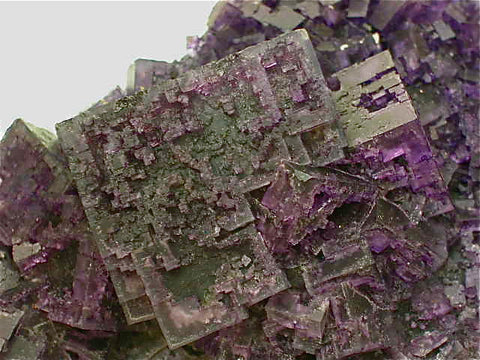 Fluorite with Sphalerite, Sub-Rosiclare Level, Annabel Lee Mine, Ozark-Mahoning Company, Harris Creek District, Southern Illinois, Mined Dec. 1989, Sam & Ann Koster Collection #00790, Medium Cabinet 6.0 x 12.0 x 17.0 cm, $450. Online 4/8/15. SOLD.