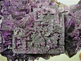 Fluorite with Sphalerite, Sub-Rosiclare Level, Annabel Lee Mine, Ozark-Mahoning Company, Harris Creek District, Southern Illinois, Mined Dec. 1989, Sam & Ann Koster Collection #00790, Medium Cabinet 6.0 x 12.0 x 17.0 cm, $450. Online 4/8/15. SOLD.