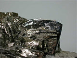 SOLD Arsenopyrite, Trepca Complex, near Mitrovica, Kosovska Municipality, Kosovo, Mined 2014, Small Cabinet 3.5 x 6.0 x 6.5 cm, $250.  Online 4/6/15.