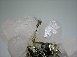 SOLD Calcite on Pyrite, Trepca Complex, Mitrovica, Kosovo Miniature 3.5 x 4 x 5.5 cm $65. Online 3/13