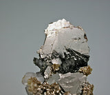 SOLD Pyrrhotite with Siderite and Calcite, Trepca Complex, Mitrovica, Kosovo Miniature 2 x 2.5 x 4 cm $65. Online 3/13