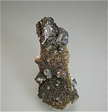 Bournonite and Pyrite with Quartz, Viboras Mine, Potosi, Bolivia Cabinet 7 x 8 x 17 cm $4800. Online 3/13 SOLD