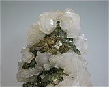 SOLD Calcite on Pyrite, Trepca Complex, Mitrovica, Kosovo Medium cabinet 5 x 7 x 12 cm $450. Online 3/27
