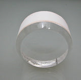 Beveled Round Acrylic Base 1 in thick x 3.25 inch diameter, $15.