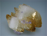 Calcite with Fluorite, Elmwood Complex, Carthage, Tennessee Small cabinet 4 x 7.5 x 8.5 cm $350. Online 5/20. SOLD.