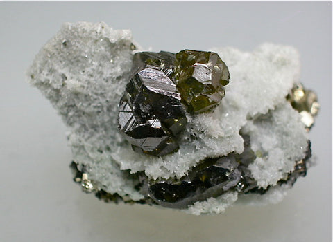 SOLD Sphalerite, Mogila Mine, Bulgaria Miniature 2.5 x 2.8 x 5 cm $60.