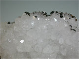 Quartz with Sphalerite and Calcite, Sub-Rosiclare Level, Deardorff Mine , Ozark-Mahoning Company, Cave-i n-Rock District, Southern Illinois Sm all cabinet 3.5 x 7.5 x 8 cm $125. O nline 5/30 SOLD