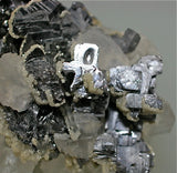 Galena and Calcite, Kruchev dol Mine, Bulgaria Miniature 4 x  4.5 x 6 cm $125