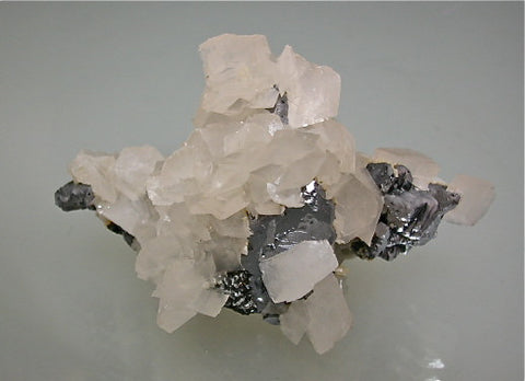 Calcite on Galena, Kruchev dol Mine, Bulgaria Miniature 3.5 x 5 x 7.5 $125 SOLD