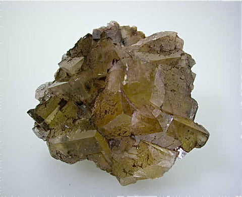 Fluorite, Rosiclare Level, Minerva #1 Mine, Ozark-Mahoning Company, Cave-in-Rock District, Southern Illinois Medium cabinet 5 x 8 x 8 cm $350. Online 3/19 SOLD