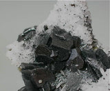 Calcite on Quartz, Trepca Complex, Kosovska Municipality, Kosovo Small cabinet 4.5 x 7.5 x 8 cm $225. Online 7/16 SOLD