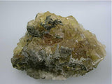 Fluorite with Pyrite, Asturias, Spain small cabinet 3.5 x 7 x 8.5 cm $200. Online 4/2. SOLD.