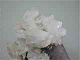 Barite on Fluorite, Rosiclare Level, Annabel Lee Mine, Ozark-Mahoning Company, Harris Creek District, Southern Illinois Miniature 4 x 5 x 5.5 cm $60. Online 5/15. SOLD.