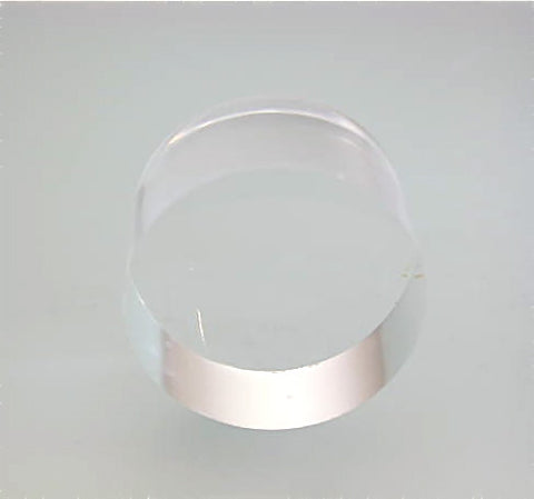 Flat Edge Acrylic Round 5/8 in thick x 1.5 in diameter, Polished Flat ...