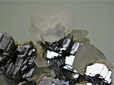 SOLD Galena with Calcite, Kruchev dol Mine, Madan District, Smolyan Oblast, Bulgaria Miniature 2.5 x 4 x 5 cm $45. Online 6/16