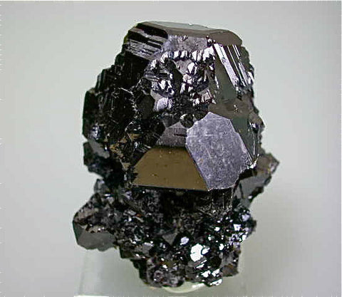SOLD Sphalerite, Borieva Mine, Madan District, Southern Rhodope Mountains, Bulgaria, Mined 2011, Miniature 3.5 x 3.5 x 4.5 cm, $65.  Online 7/3.
