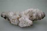 Quartz with Fluorite, Sub-Rosiclare Level, Cave-in-Rock Mine, Spar Mountain Area, Cave-in-Rock District, Southern Illinois Small cabinet 4 x 4.5 x 12 cm $100. Online 9/3.  SOLD.