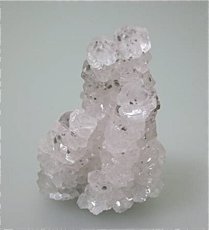 Calcite with Pyrite, Trepca Complex, Kosovska Municipality, Kosovo, Mined 2014, Small Cabinet 4.0 x 5.5 x 8.0 cm, $35.  Online 11/12/14 SOLD
