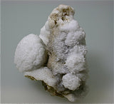 SOLD Barite after Witherite on Fluorite, Bethel Level, Minerva #1 Mine, Minerva Oil Company, Cave-in-Rock District, Southern Illinois Miniature 5 x 6 x 6 cm $450. Online 11/19