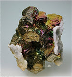 Chalcopyrite and Calcite, Panasqueira Complex, Beira Baixa, Portugal Miniature 3.5 x 5 x 5.5 cm $250. SOLD