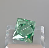 Fluorite, William Wise Mine, Westmoreland, Cheshire County, New Hampshire, Miniature, 2.2 cm on edge, $175. Online 10/9